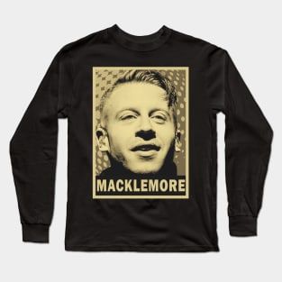 brown cream Macklemore Long Sleeve T-Shirt